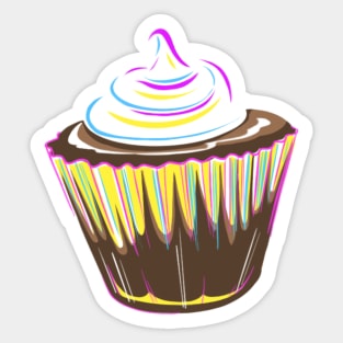 Cupcake Sticker